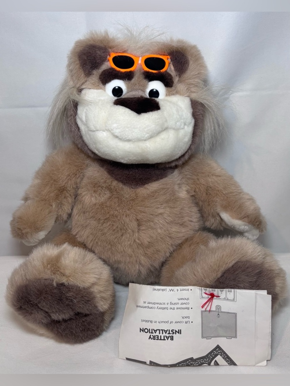 Vintage 1995 Tyco Real Talkin’ Bubba Plush